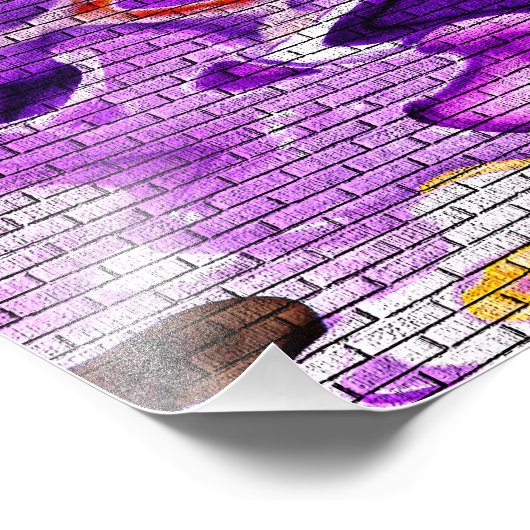 GRAFFITI FOTODRUCK (Ecke)