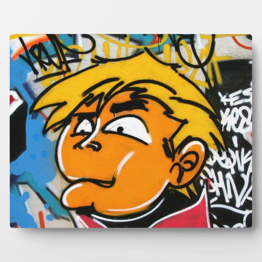 Graffiti Fotoplatte (Vorderseite)