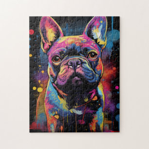 Graffiti French Bulldog Puzzle