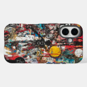 Graffiti Frequency Phone Case (Rückseite (Horizontal))