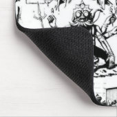 Graffiti-Freude Mousepad (Ecke)