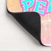 Graffiti Frieden Mousepad (Ecke)