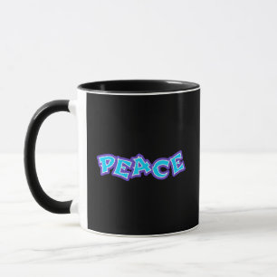 Graffiti Frieden Tasse