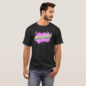Graffiti Fun Game Night T-Shirt (Vorne ganz)