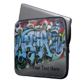 Graffiti Fun Laptopschutzhülle (Vorderseite Links)