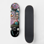 Graffiti Fun Skateboard (Vorderseite)