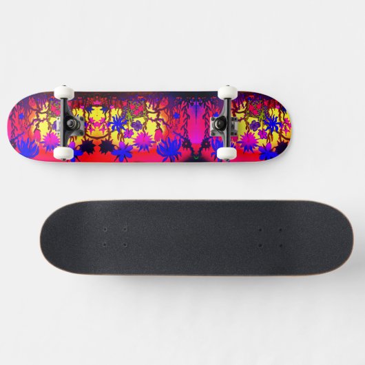 Graffiti Garden Skateboard (Horizontal)