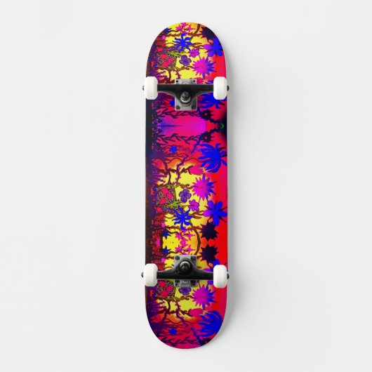 Graffiti Garden Skateboard (Vorderseite)