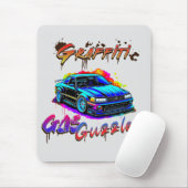 GRAFFITI GAS GUZZLER - FAHRZEUG MOUSEPAD (Mit Mouse)