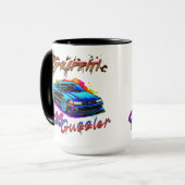 GRAFFITI GAS GUZZLER - FAHRZEUG TASSE (Vorderseite Links)