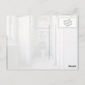 Graffiti, gefühlt, Graffiti-Spraypainierung auf ei Postkarte (Rückseite)