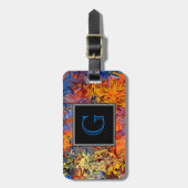 Graffiti Gepäckanhänger (Vorderseite vertikal)