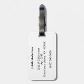 Graffiti Gepäckanhänger (Rückseite vertikal)