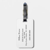 Graffiti Gepäckanhänger (Rückseite vertikal)