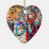 Graffiti-Gerechtigkeit Keramikornament (Rechts)