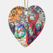 Graffiti-Gerechtigkeit Keramikornament (Links)