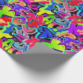 Graffiti Geschenkpapier (Ecke)
