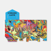 Graffiti Geschenkschachtel (Ungefaltet)