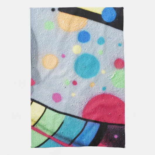 Graffiti Geschirrtuch (Vertikal)