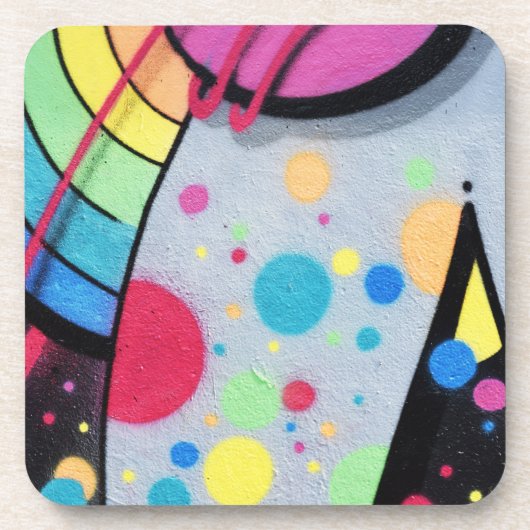 Graffiti Getränkeuntersetzer (Vorderseite)