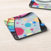 Graffiti Getränkeuntersetzer (Linke Seite)