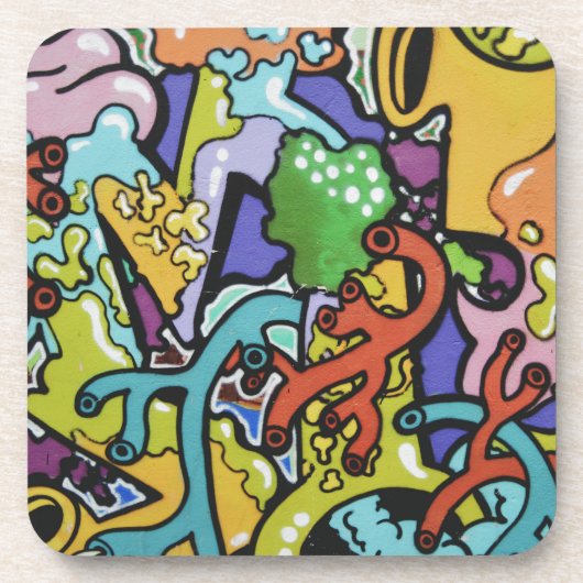 Graffiti Getränkeuntersetzer (Vorderseite)