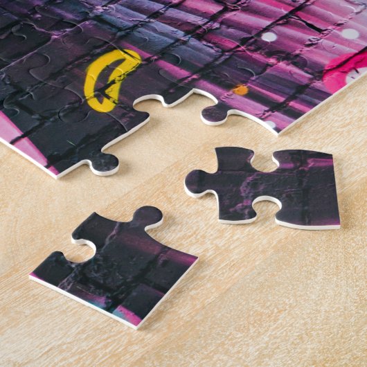 Graffiti Girl 252 Stück Puzzle (Seite)