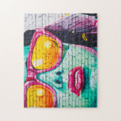 Graffiti Girl 252 Stück Puzzle (Vertikal)