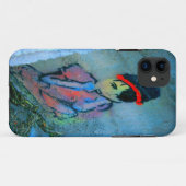 Graffiti-Girl Case-Mate iPhone Hülle (Rückseite (Horizontal))