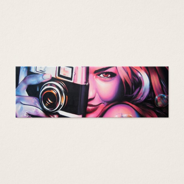 Graffiti Girl Fotograf (Vorderseite)