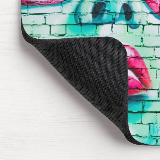 Graffiti Girl mousepad (Ecke)