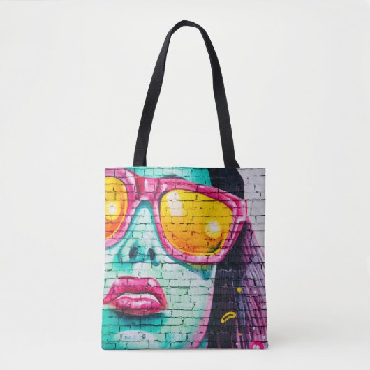 Graffiti Girl Tasche (Vorderseite)