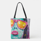 Graffiti Girl Tasche (Rückseite)