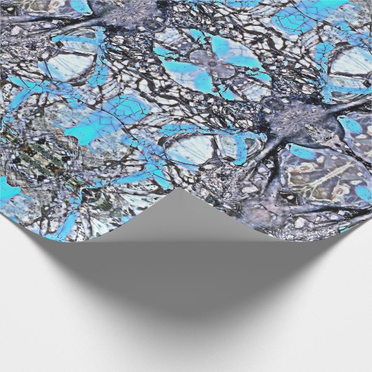 Graffiti-Glas Geschenkpapier (Ecke)