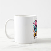 Graffiti Good Vibes Only Mädchen Tasse (Links)