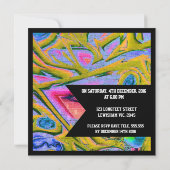 Graffiti Gothic Web Geburtstagseinladung Einladung (Rückseite)