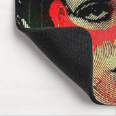 Graffiti-Göttin Mousepad (Ecke)