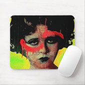 Graffiti-Göttin Mousepad (Mit Mouse)
