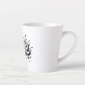 Graffiti Graffiti Monochrome Liebe Tag Milchtasse (Rechts)