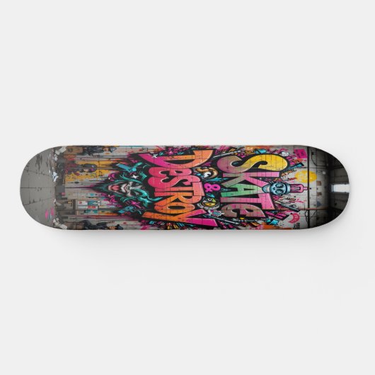 Graffiti Grind Deck Edition 1 Skateboard (Horizontal)