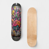 Graffiti Grind Deck Edition 1 Skateboard (Vorderseite)