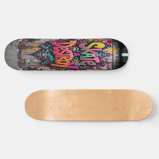 Graffiti Grind Deck Edition 1 Skateboard (Horizontal)