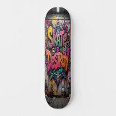 Graffiti Grind Deck Edition 1 Skateboard (Vorderseite)