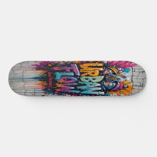 Graffiti Grind Deck Edition 2 Skateboard (Horizontal)