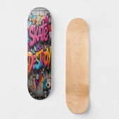 Graffiti Grind Deck Edition 3 Skateboard (Vorderseite)