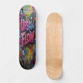 Graffiti Grind Deck Edition 4 Skateboard (Vorderseite)