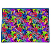 Graffiti Große Geschenktüte (Vorderseite)