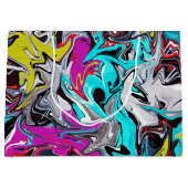 Graffiti Große Geschenktüte (Vorderseite)