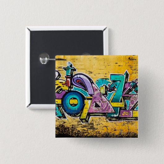 Graffiti, Grundarfjordur, Island Button (Vorne & Hinten)