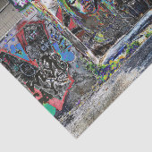 Graffiti Grunge Colorado Stadtmauer Seidenpapier (Ausschnitt)